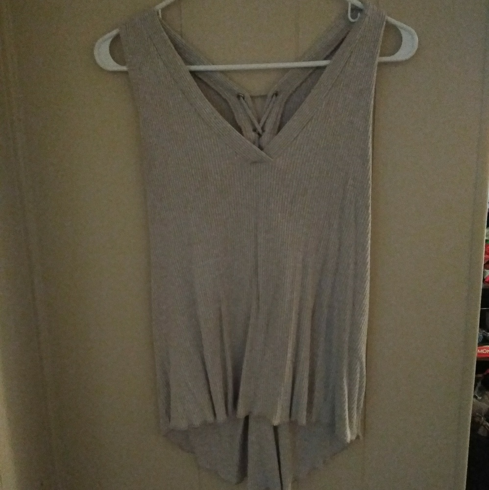 Tan muscle shirt